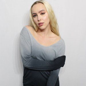 Ombre Gray Maxi Dress